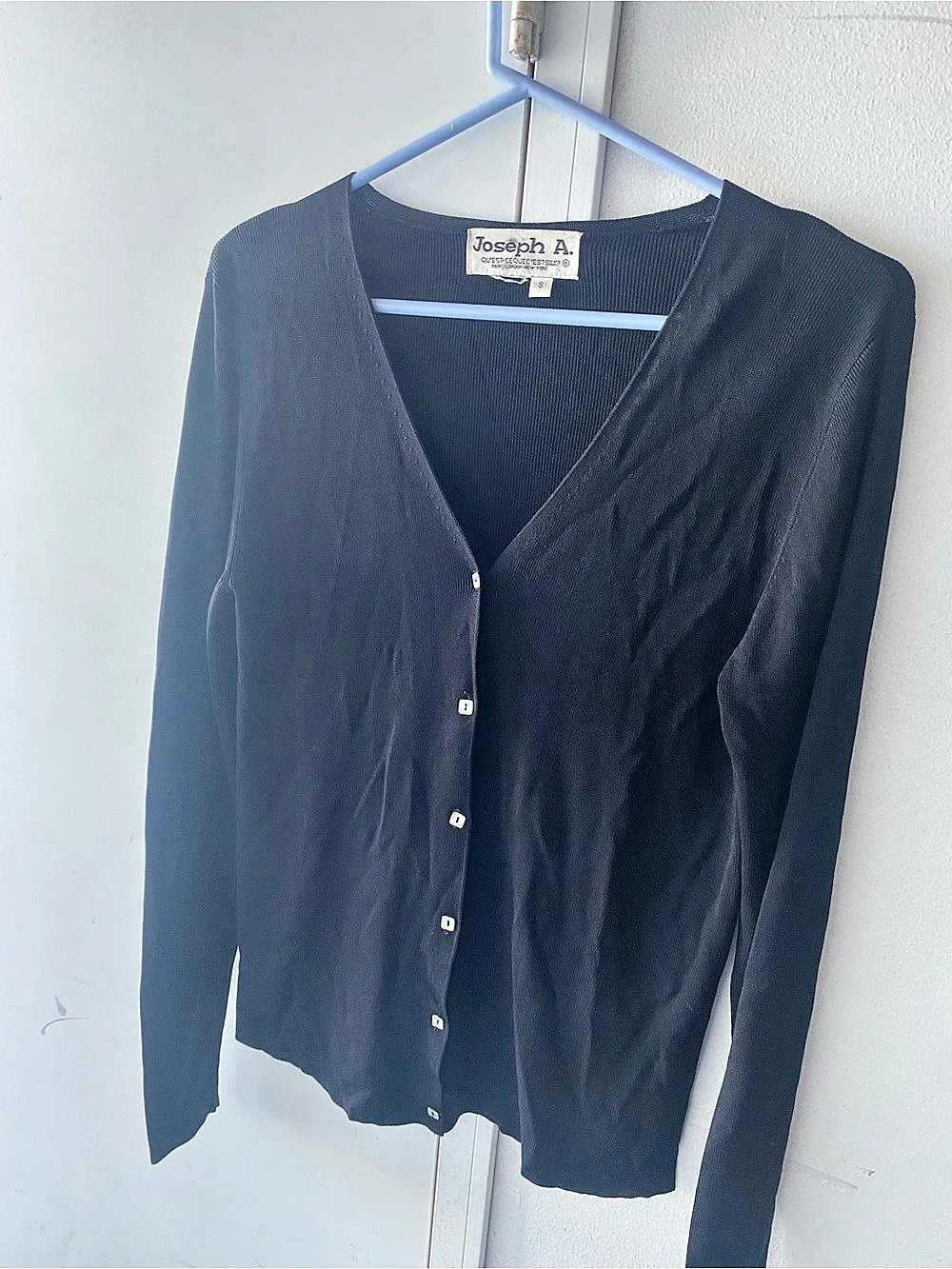 Joseph A. Women'Small Cardigan Black Size Small